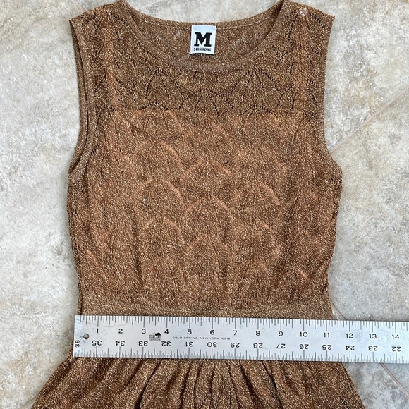 Missoni Gold Lame’ Fit and Flare Dress - Picture 5 of 9